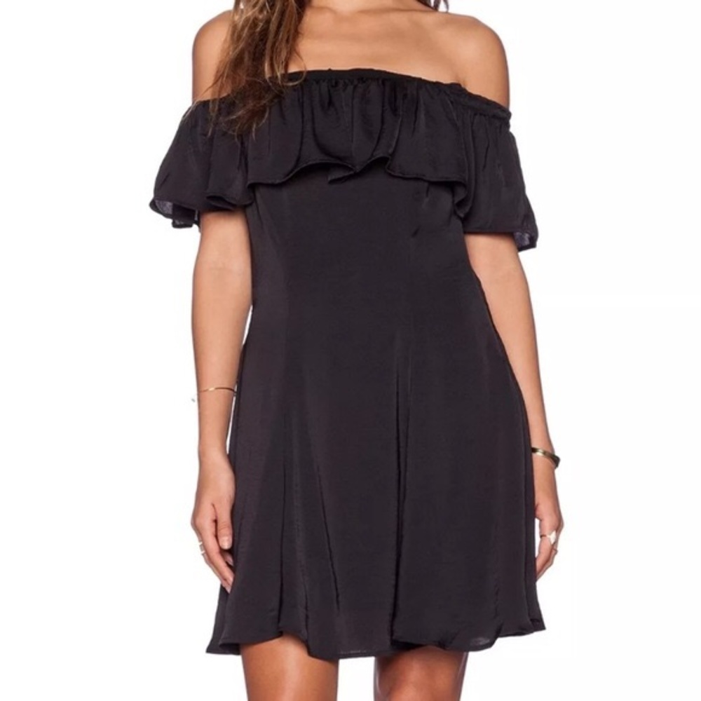capulet off the shoulder dress